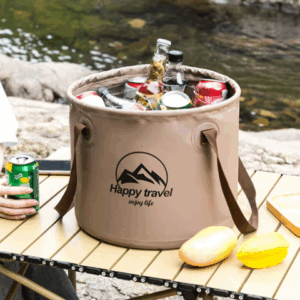 Balde De Camping Caça e Pesca Portatil