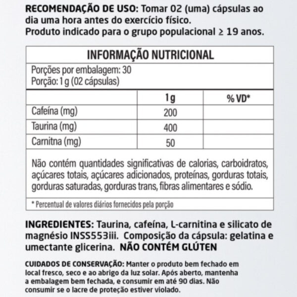Thermo Training 60 cápsulas 500g Herbalize - Image 2