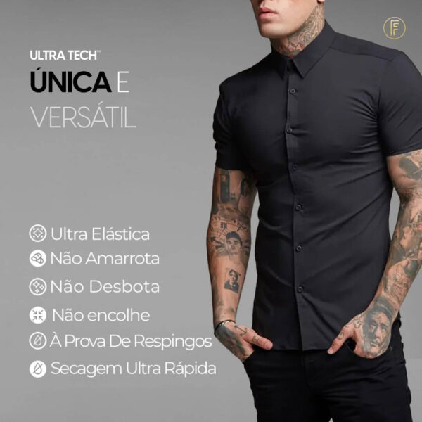 Camisa Ultra Tech™ - Manga Curta-2 - Image 2
