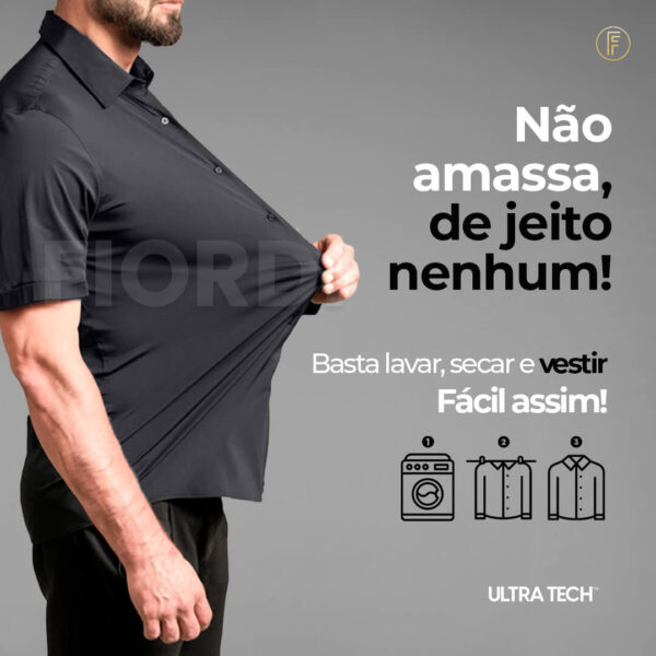 Camisa Ultra Tech™ - Manga Curta-2 - Image 3