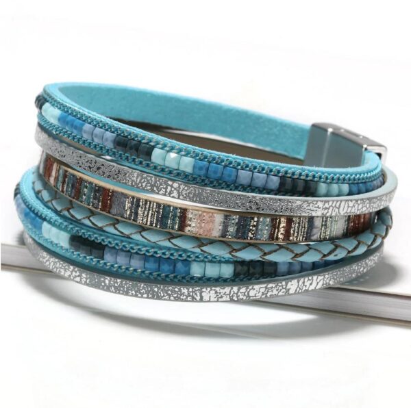 Pulseira de couro - Mada - Image 2