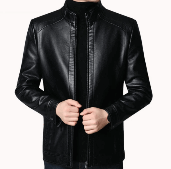 Jaqueta Masculina de Couro Select