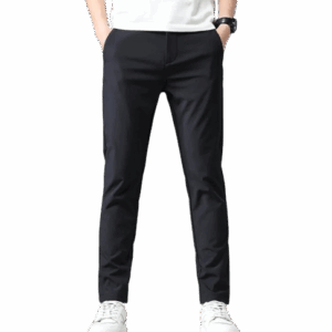Calça Masculina Casual de Negócios Slim Confort