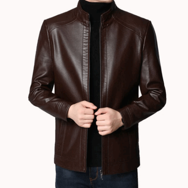Jaqueta Masculina de Couro Select - Image 2