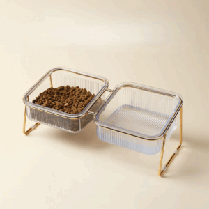 Comedouro Ergonômico de Luxo P/ Gatos