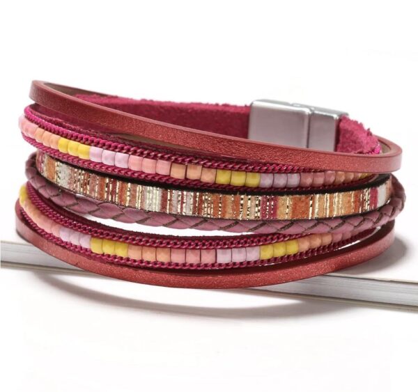 Pulseira de couro - Mada - Image 3
