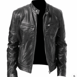 Jaqueta de Couro Premium Vintage