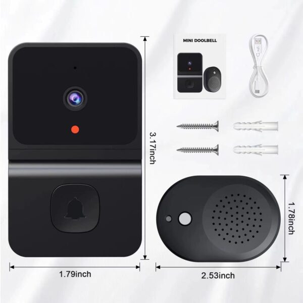 Vision Ring - Campainha Sem Fio Com WiFi