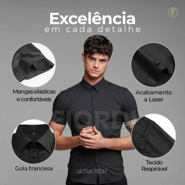 Camisa Ultra Tech™ - Manga Curta-2 - Image 8