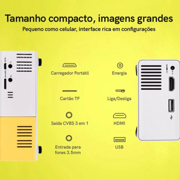 Projetor Portátil 4k - Image 2
