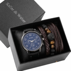 Kit Masculino Relógio mais Pulseiras Straper