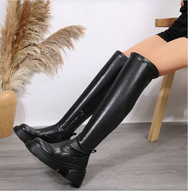 Bota Over The Knee Tratorada Cano Alto - Image 3