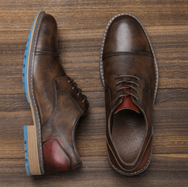 sapatos de couro de negócios casuais - Image 2