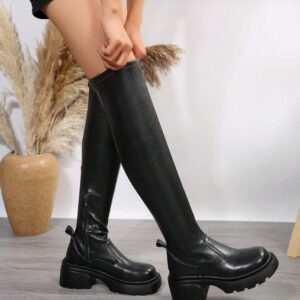 Bota Over The Knee Tratorada Cano Alto