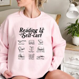 Moletom Reading & Self-Care