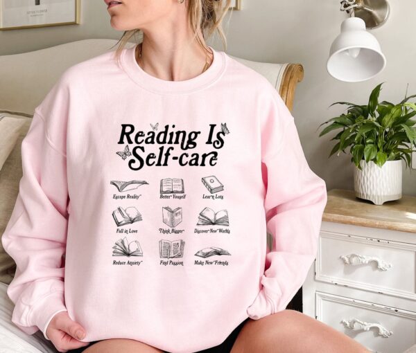Moletom Reading & Self-Care