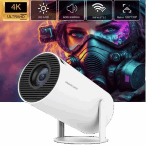 Projetor Portátil Cinemax 4K