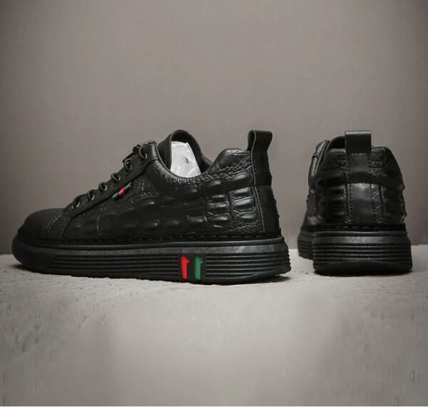 Sapatenis Alfa Crocodilo Preto - Image 3
